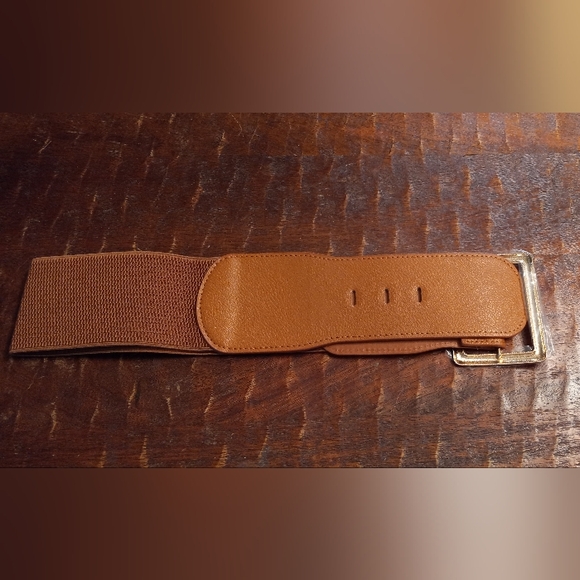 Evolutionary stretch faux leather belt - Picture 2 of 3